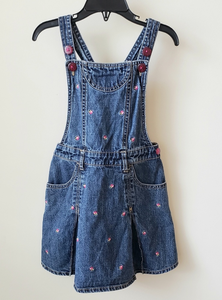 Gymboree Apple and Denim jumper size 5